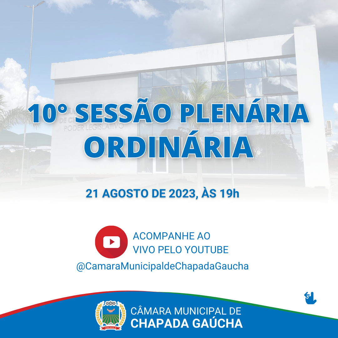 10° Sessão Plenária Ordinária