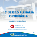 10° Sessão Plenária Ordinária