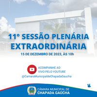 11º Sessão Plenária Extraordinária