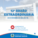 12º Sessão Plenária Extraordinária