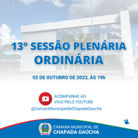 13° Sessão Plenária Ordinária