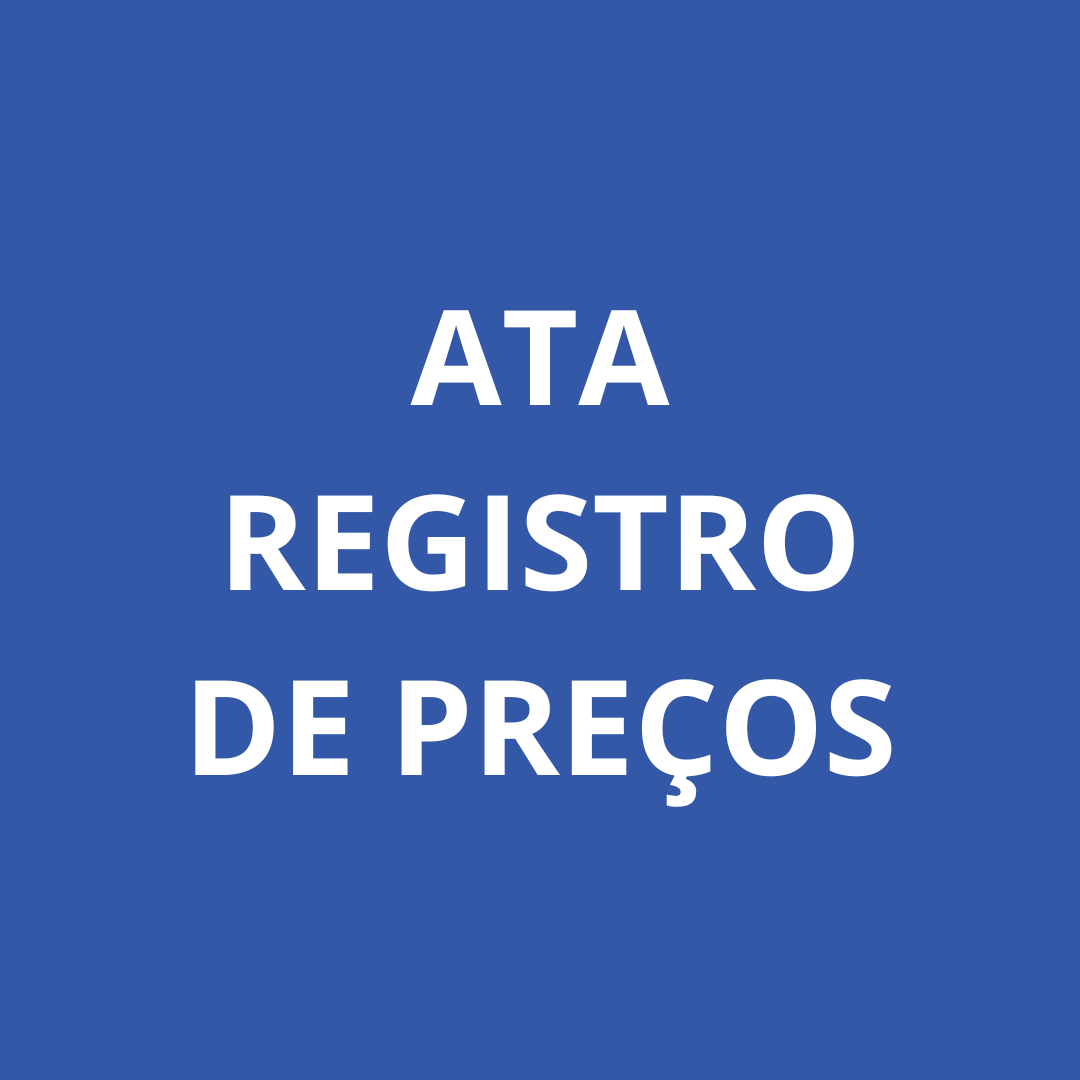 Ata de Registro de Preços 03/2024