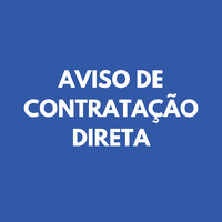 AVISO DE CONTRATAÇÃO DIRETA