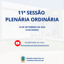 Convite: 11ª Reunião Ordinária