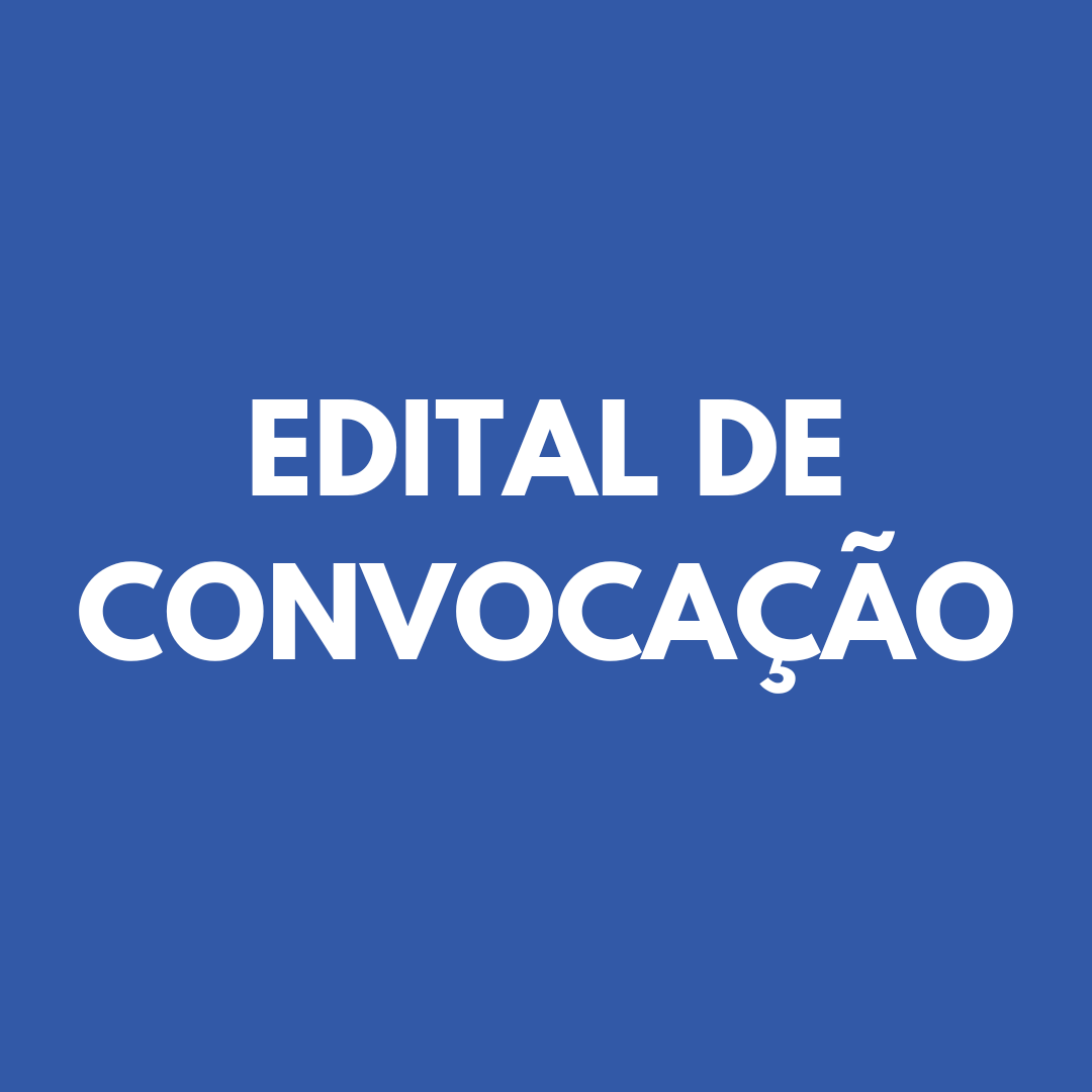 Edital de Convocação Nº23/2024