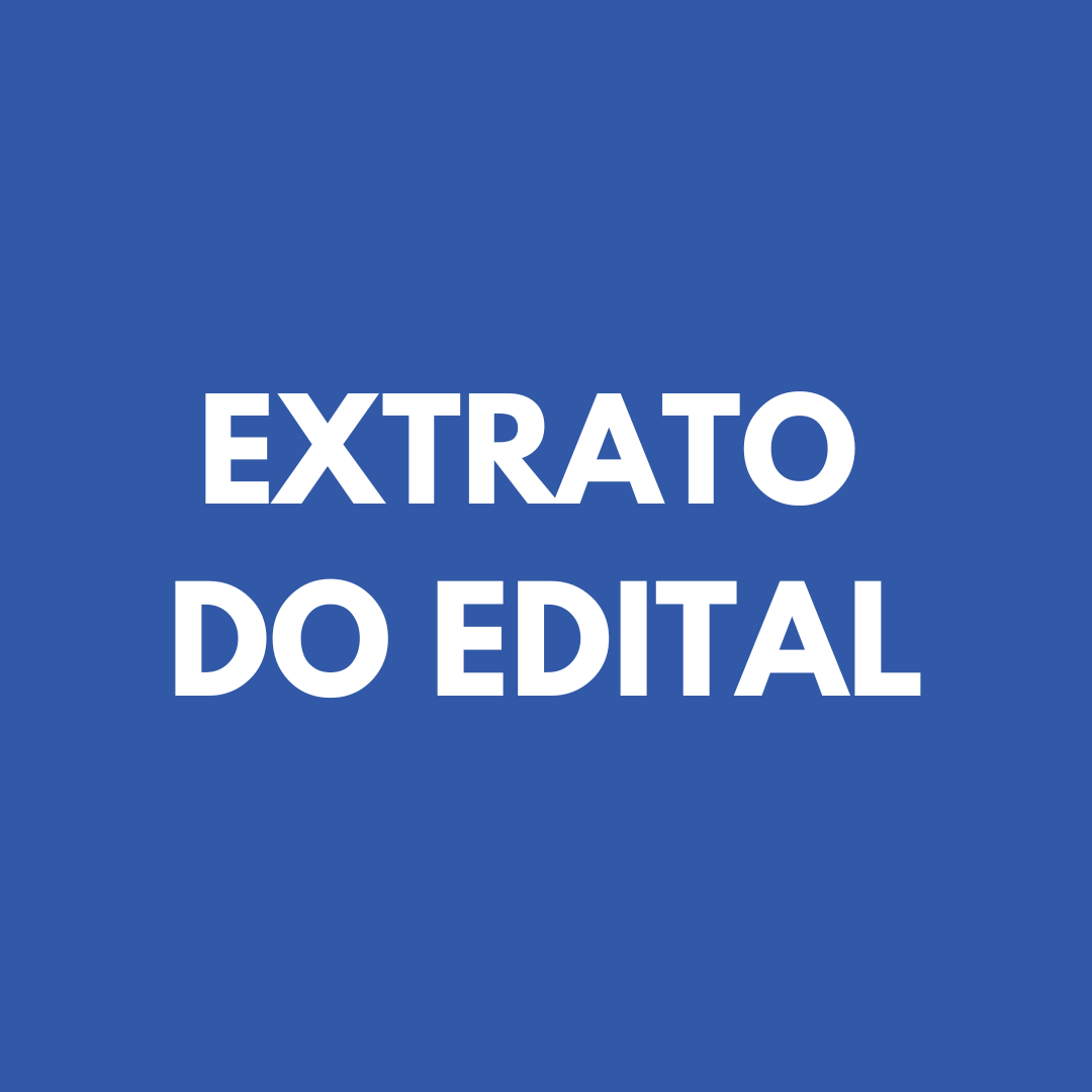 Extrato do Edital de Pregão Eletrônico Nº02/2024