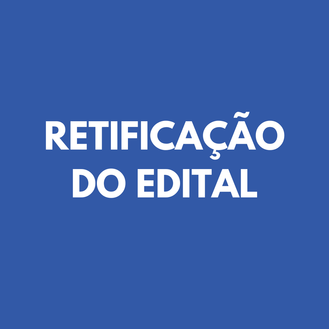 Edital de Tomada de Preços (RETIFICADO)