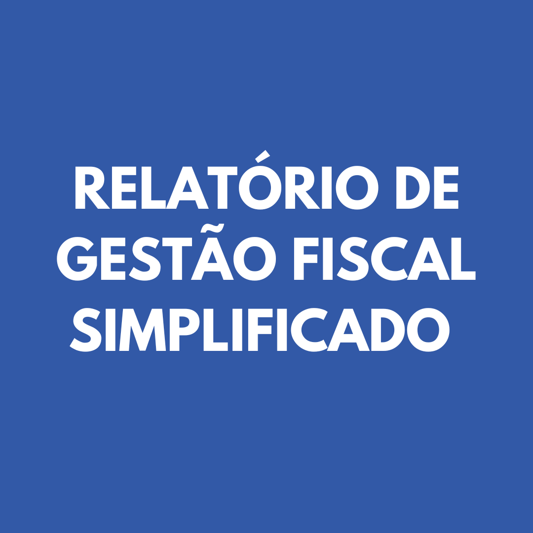 Relatório de Gestão Fiscal